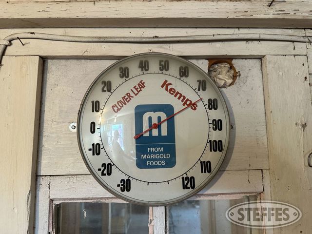 Wall mount thermometers